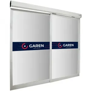 Detalhe de Porta Automática Slider BLDC