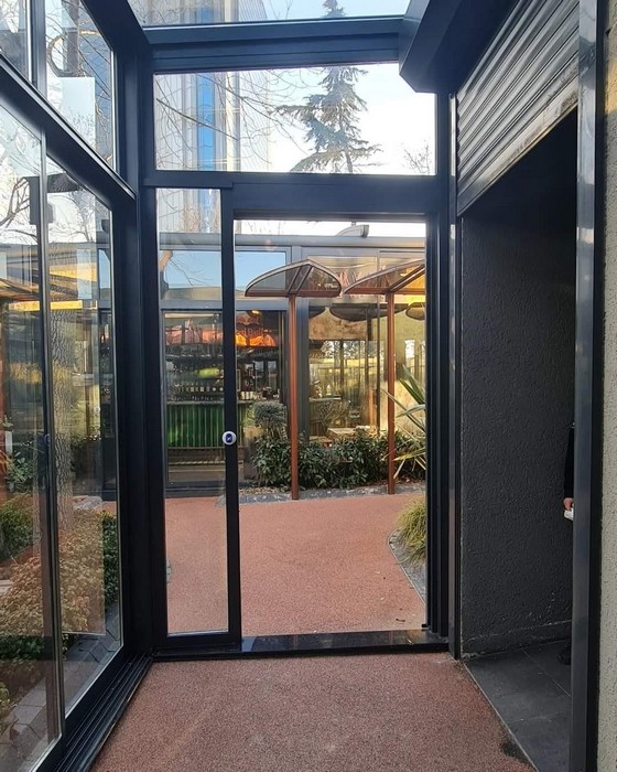 Automatizador de porta de vidro ppa